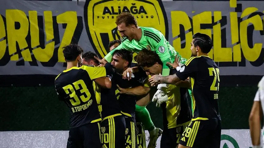 Aliağa FK ile Menemen FK yarın karşı karşıya geliyor haberinin görseli