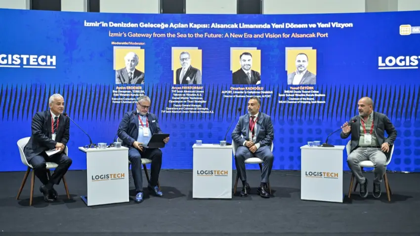Alsancak Limanı’nın yük hacmi 2029’a kadar 1 milyon TEU’ya çıkarılacak haberinin görseli