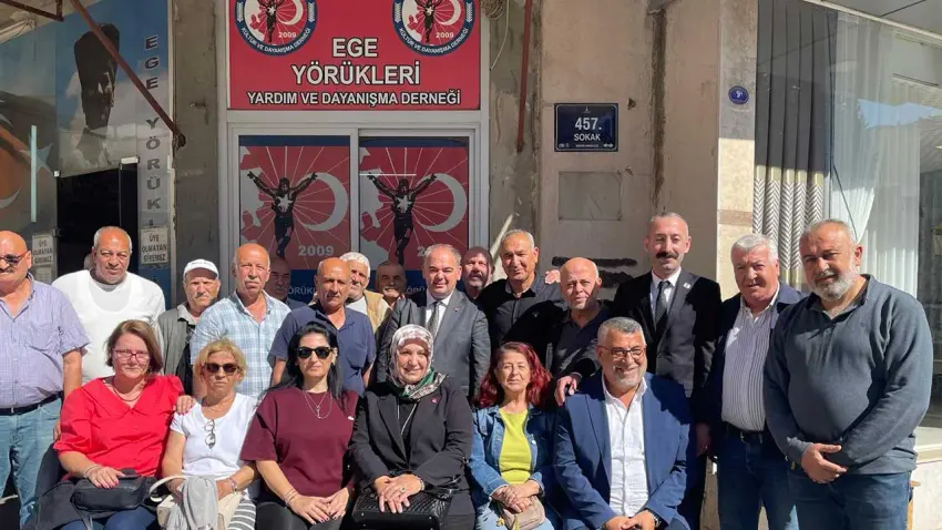 CHP Bornova’dan Ege Yörükler Derneği’ne ziyaret haberinin görseli