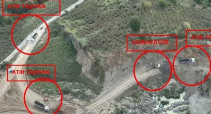 Düzce’de kaçak atık operasyonu: 8 şüpheli yakalandı