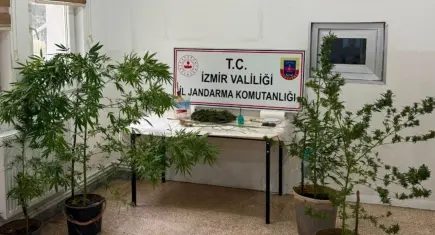 Kemalpaşa’da evinde kenevir ve kubar esrar ele geçirilen şüpheli yakalandı