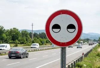 Trafikte görenler şaşırıyor! Kısık göze benzeyen levhanın anlamı bakın neymiş