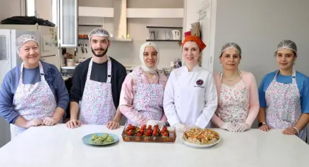 Buca’da mutfak becerileri mesleğe dönüşüyor