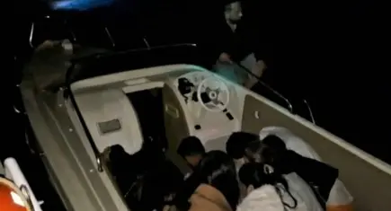 Bodrum açıklarında 15 kaçak göçmen yakalandı
