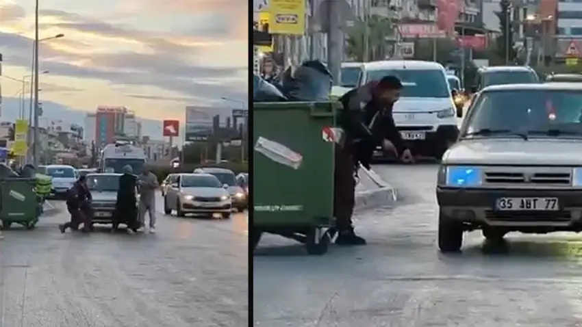 İzmir haber: Trafikte tartıştığı kişinin otomobilini tekmeleyen sürücüye 180 bin TL ceza haberinin görseli