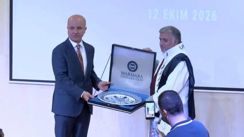 YÖK Başkanı Özvar’dan Marmara Üniversitesi’nde açıklamalar: Üniversiteler toplumsal meselelere kayıtsız kalamaz haberinin görseli
