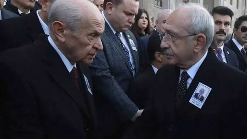 Ankara'da hareketli dakikalar: Bahçeli ile Kılıçdaroğlu görüşmesi haberinin görseli