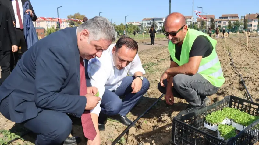 Bornova’nın kent bostanı modeli Yalova’ya örnek oldu haberinin görseli