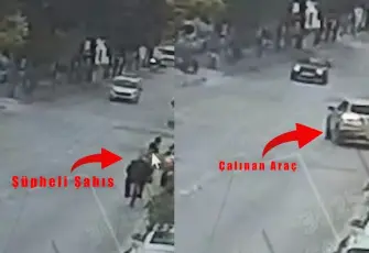 Çalışır vaziyette bırakılan 2 milyonluk aracı çalan hırsız yakalandı