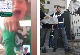 Çocuğunun boğazına bıçak dayamıştı: 8 yıl 3 ay hapis