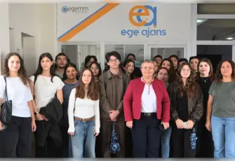 Ege Üniversitesi öğrencileri medya sektörünü yerinde tanıdı