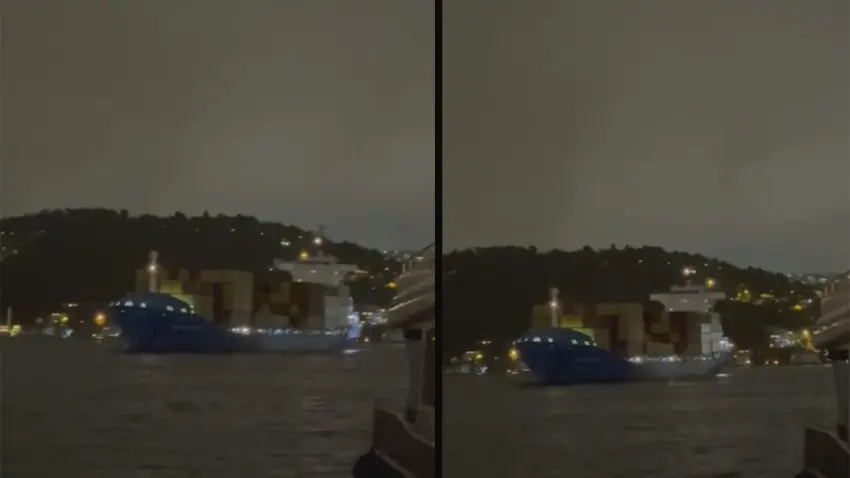İstanbul açıklarında sürüklenen kuru yük gemisi kurtarıldı
