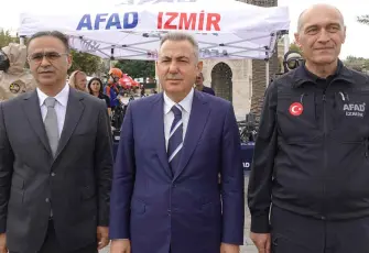 İzmir'de afetlere karşı etkinlik