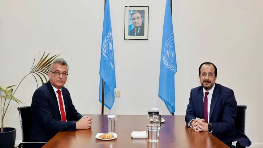 KKTC Cumhurbaşkanı Erhürman, Rum Lider Hristodulidis ile görüşecek: Sonuç odaklı gidiyoruz haberinin görseli