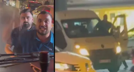 Trafikte saldırgan şoför ‘Boğazını keserim’ diyerek tehdit etti