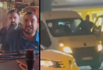 Trafikte saldırgan şoför ‘Boğazını keserim’ diyerek tehdit etti