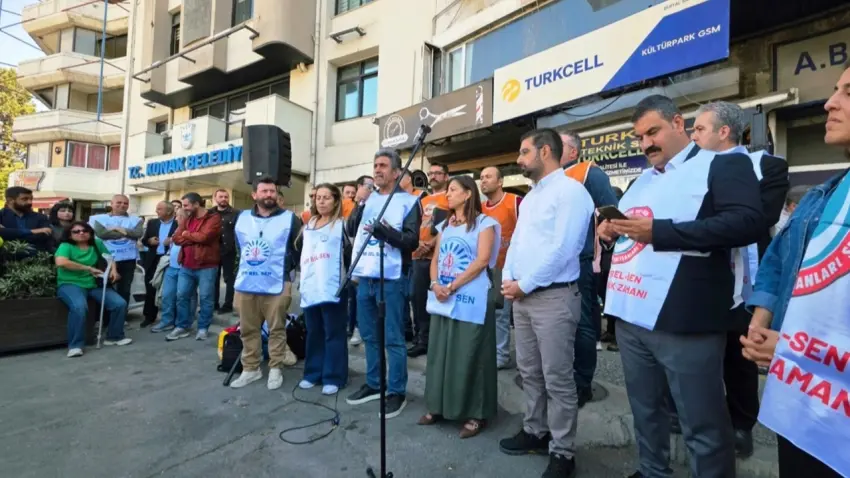 Tüm Bel-Sen’den Konak Belediyesi’ne sendikal baskı tepkisi: Sürgünlere geçit vermeyeceğiz haberinin görseli