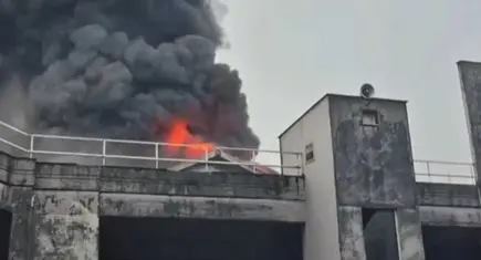 Bayrampaşa’da sanayi sitesinde korkutan yangın