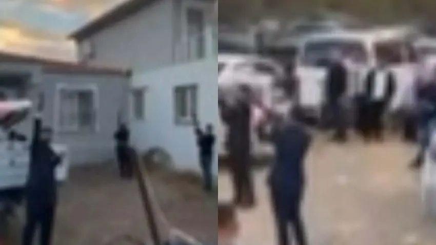 Foça’da düğünde havaya ateş açanlara operasyonu: 14 şüpheli yakalandı haberinin görseli