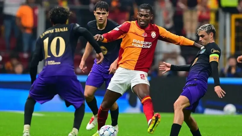 Galatasaray’dan Şampiyonlar Ligi’nde ağır yenilgi! Barcelona 4 golle kazandı haberinin görseli