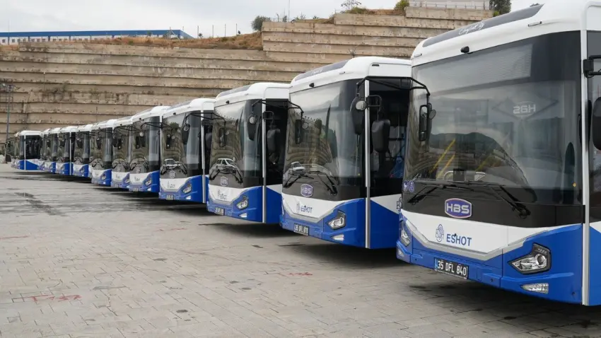 İzmir’de toplu ulaşım filosu yenileniyor: 111 yeni otobüs hizmete giriyor haberinin görseli