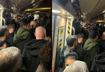 İzmir Metro’da arıza! Yolcular metroda mahsur kaldı