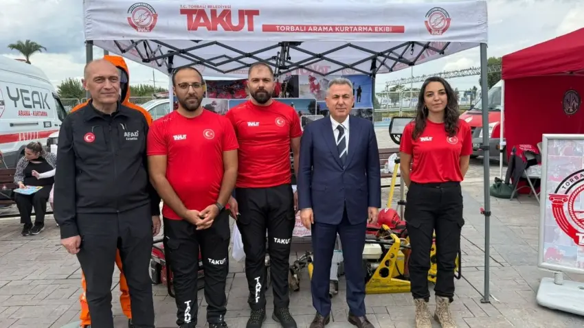 Torbalı’nın arama kurtarma ekibi TAKUT, 60 afette görev aldı haberinin görseli