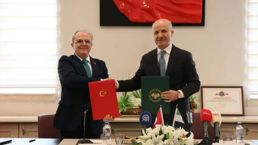 Türkiye ve Suriye’den yükseköğretimde yeni işbirliği adımı haberinin görseli