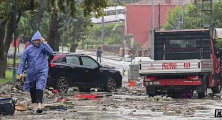 Beykoz’a ekim ayı ortalamasının 3,5 katı yağış düştü