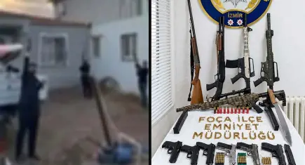 İzmir haber: Foça’da düğünde ateş açanlara operasyon! 7 şüpheli tutuklandı