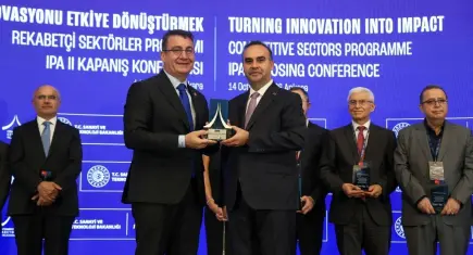 İzmir NIC Projesi’ne Bakan Kacır’dan ‘Üstün Proje Ödülü’!
