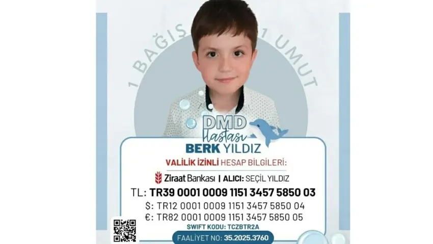 3 yaşındaki DMD hastası Berk’in umut kumbarasını çaldılar - Fotoğraf 1