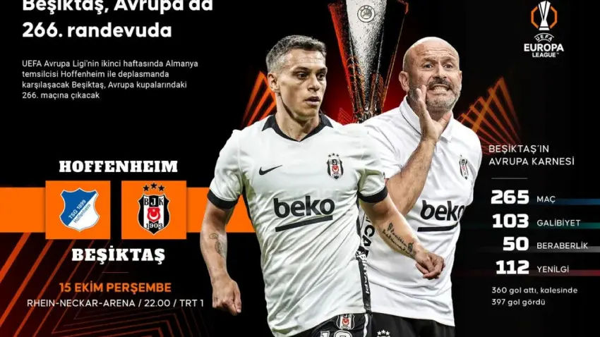 Hoffenheim - Beşiktaş maçı ne zaman, saat kaçta, hangi kanalda? Siyah-beyazlılar Almanya deplasmanında! - Fotoğraf 3