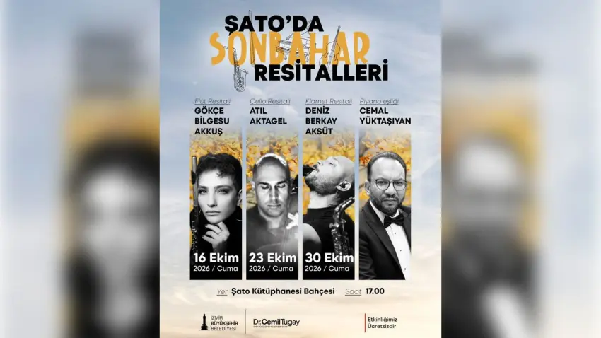 Şato kütüphanesi bahçesinde sonbahar konserleri başlıyor haberinin görseli