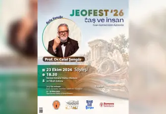 Bornova’da JEOFEST ’26 Celal Şengör söyleşisiyle başlıyor