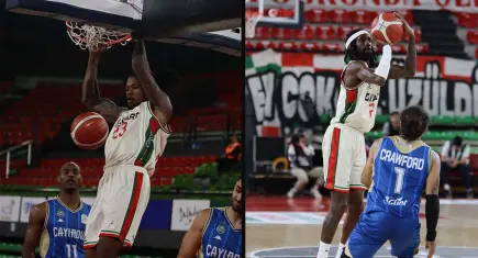 Karşıyaka evinde Çayırova Belediyesi’ni 95-79 yendi