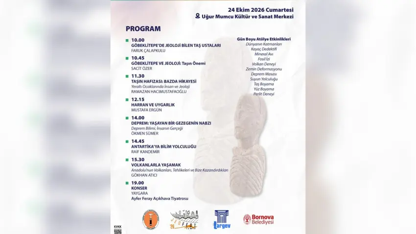 Bornova’da JEOFEST ’26 Celal Şengör söyleşisiyle başlıyor - Fotoğraf 1