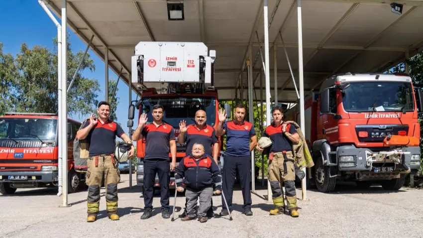 İzmir İtfaiyesi'nde 110 Yaşar’ın 24 yıllık azim hikâyesi - Fotoğraf 3