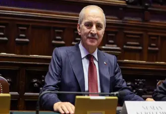 TBMM Başkanı Kurtulmuş Roma’da konuştu: Çökmekte olan sistemi yeniden inşa etmek için bekleyemeyiz