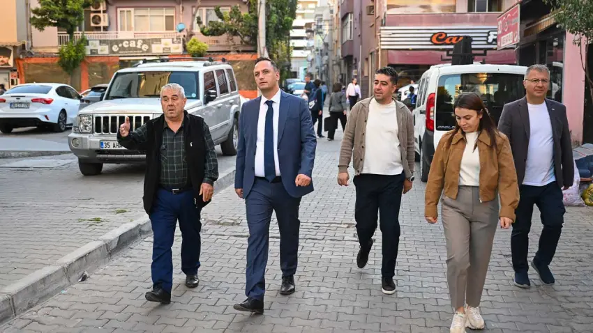 Başkan Eşki’den Bornova’da kesintisiz saha çalışması haberinin görseli
