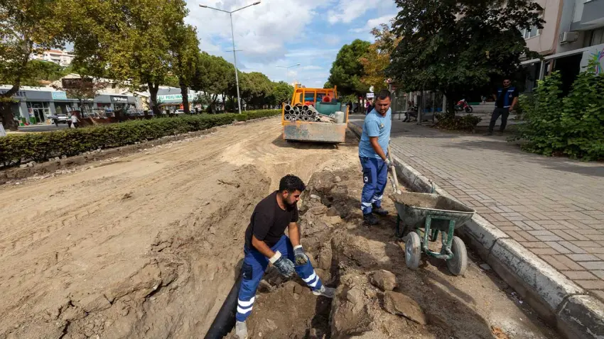 Bergama’da taşkın riskine karşı 22 milyon liralık yatırım haberinin görseli