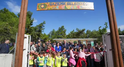 Gaziemir’de Ekolojik Ev açıldı: Çocuklar sürdürülebilir yaşamı deneyimleyecek