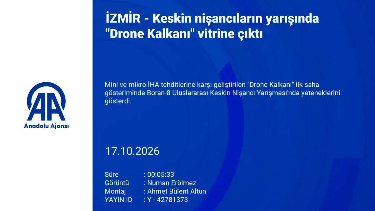 İzmir Foça’da “Drone Kalkanı” sahneye çıktı görseli