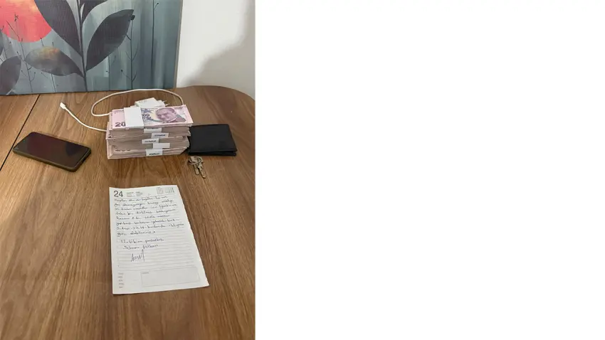 Ardında para ve ‘Bu eve geri dönmeyeceğim’ yazılı not bırakıp sırra kadem bastı - Fotoğraf 1