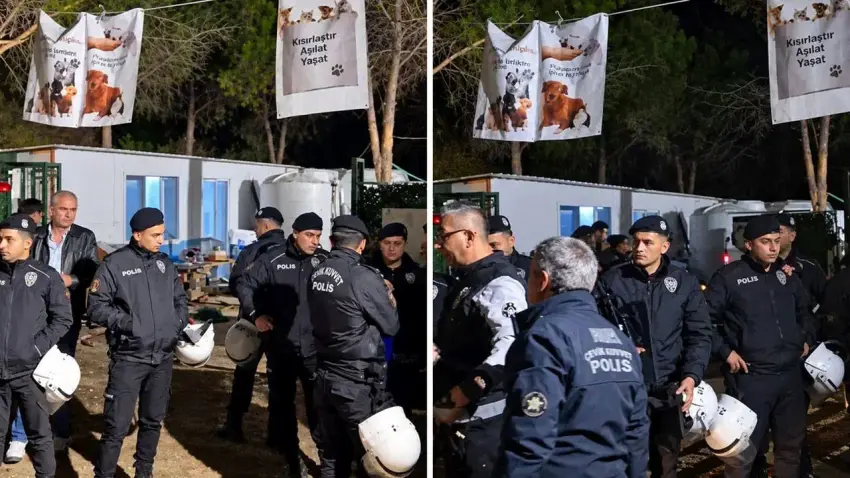 Ege Üniversitesi'nde gece yarısı köpek operasyonu: Ömer Eşki'den açıklama! - Fotoğraf 1