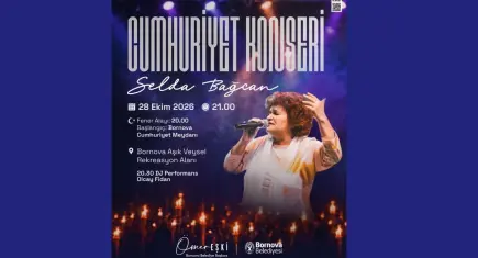 Bornova’da Cumhuriyet Bayramı Selda Bağcan konseriyle kutlanacak