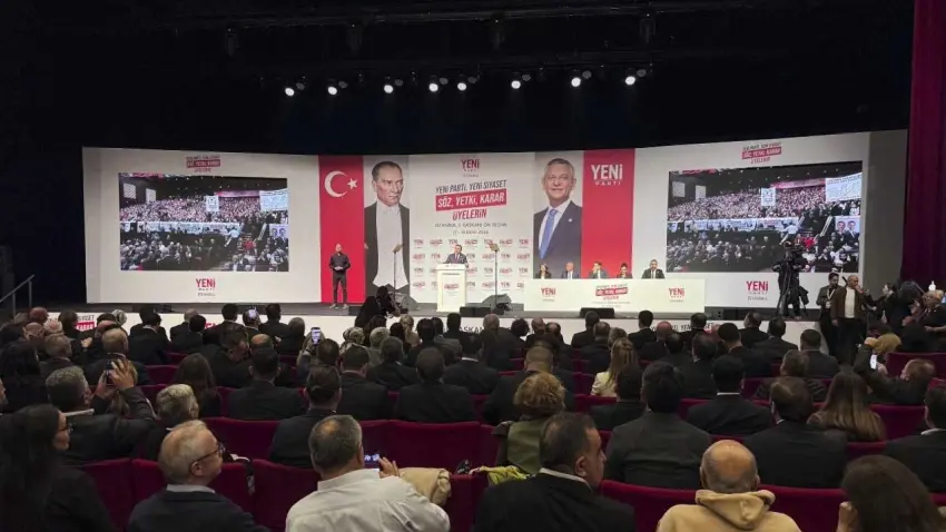 YENİ Parti İstanbul ön seçimlerinde kazanan Özgür Çelik oldu haberinin görseli