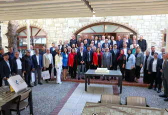 Aliağa’da Muhtarlar Günü kutlandı: Aliağa ve Şalpazarı muhtarları buluştu