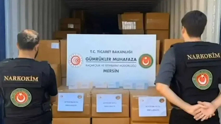 Gümrükler Muhafaza’dan rekor kaçakçılık darbesi haberinin görseli