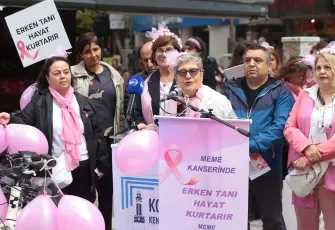 Konak’ta meme kanserine karşı farkındalık buluşması